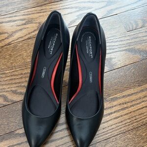 Rockport Women's Black and Red Heels